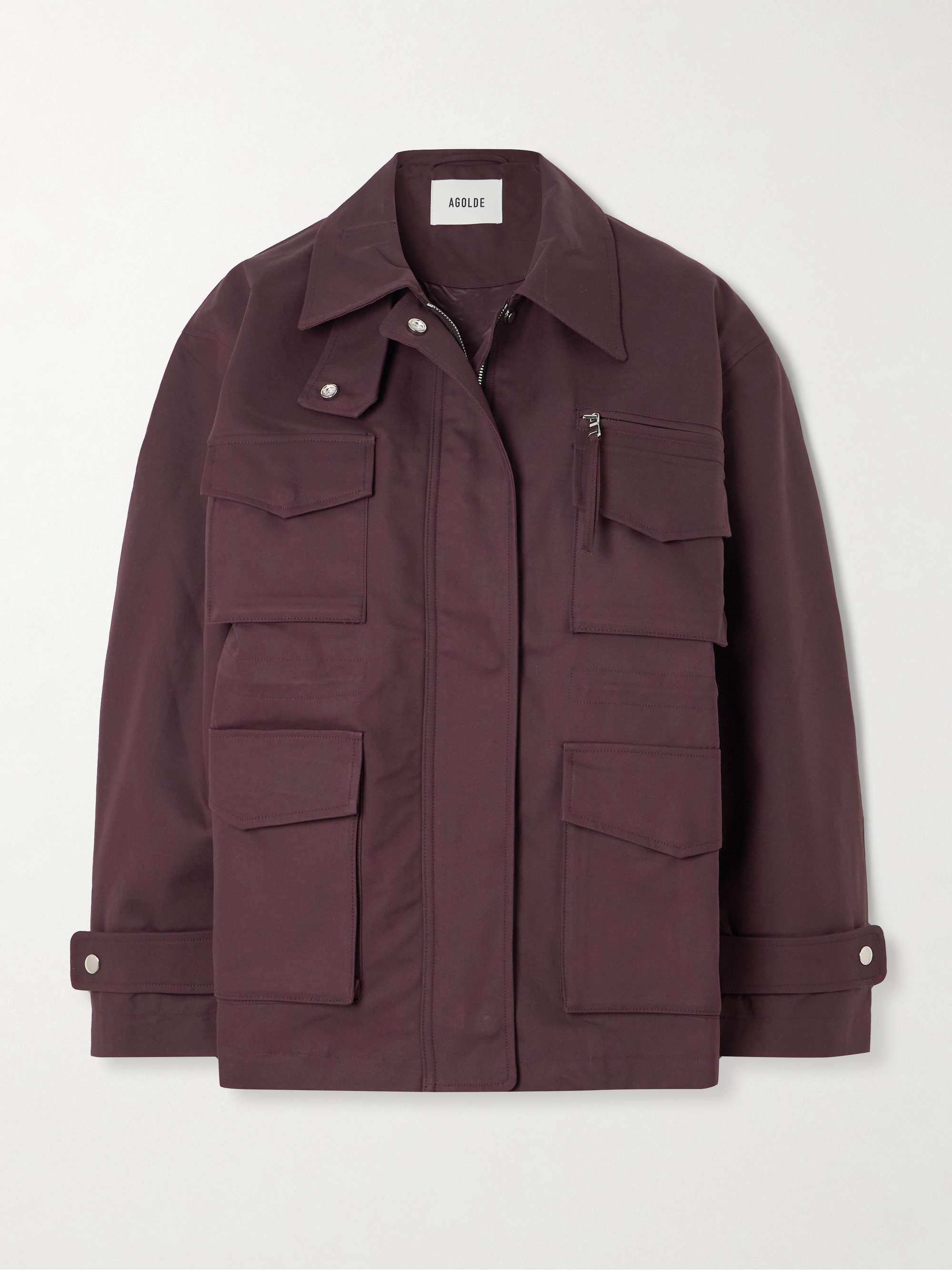 Aubrey Cotton-Gabardine Jacket