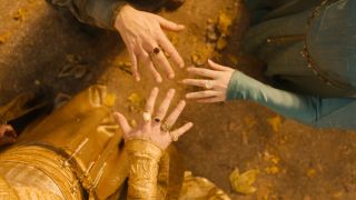 The rings in The Lord of the Rings: The Rings of Power Season 2 teaser trailer