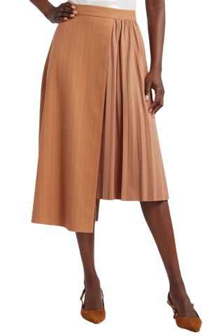 House of Aama Dandy Pleated Skirt