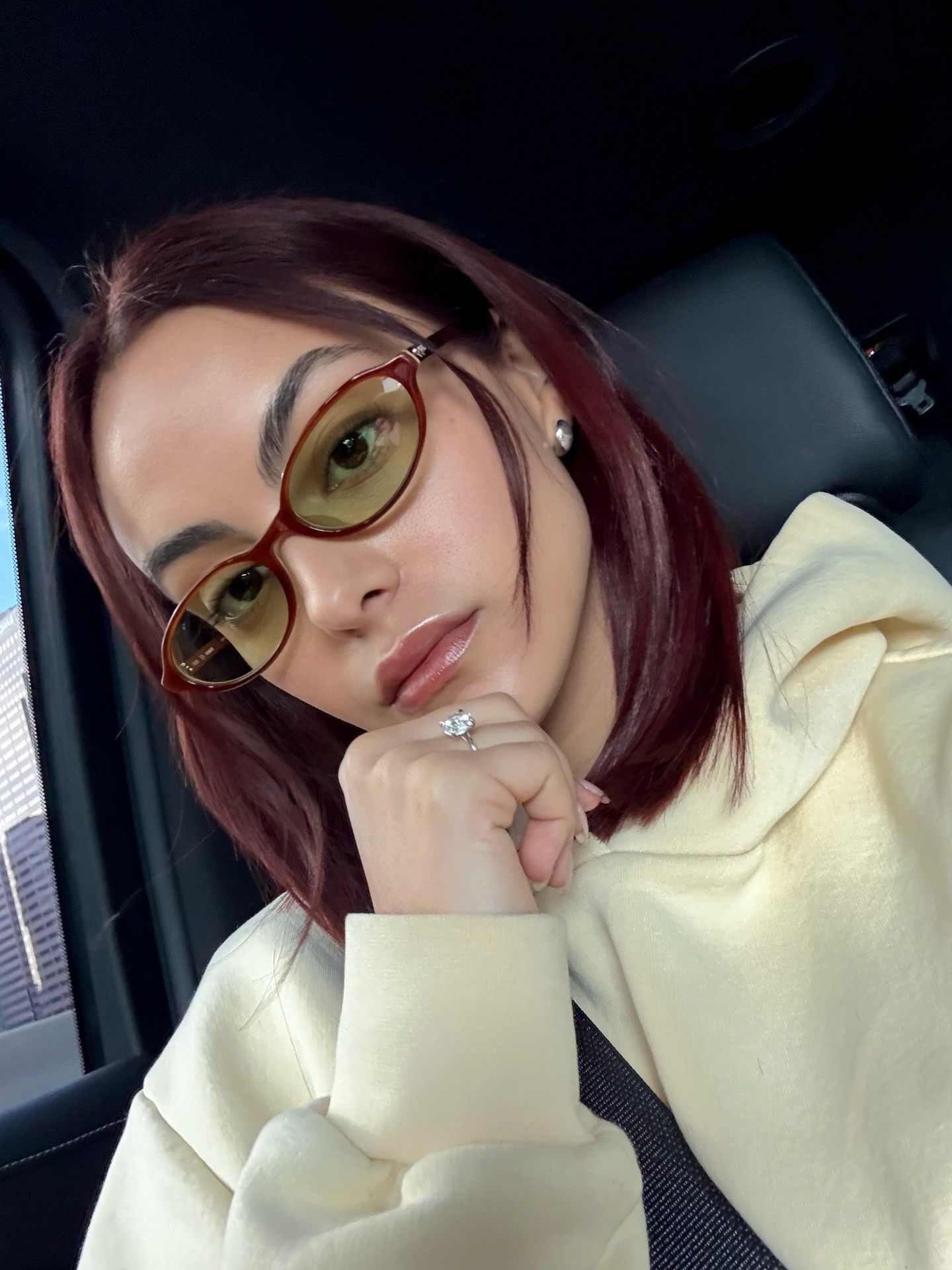 Camilla Mendes engagement ring