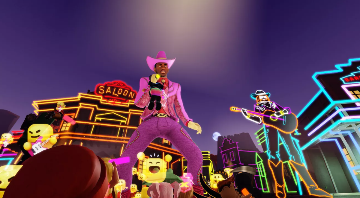 Lil Nas X S Roblox Concert Has Been Viewed 33 Million Times Pc Gamer - roblox hangout 18+ uncopylocked