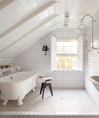 Small wet room ideas in the loft extension