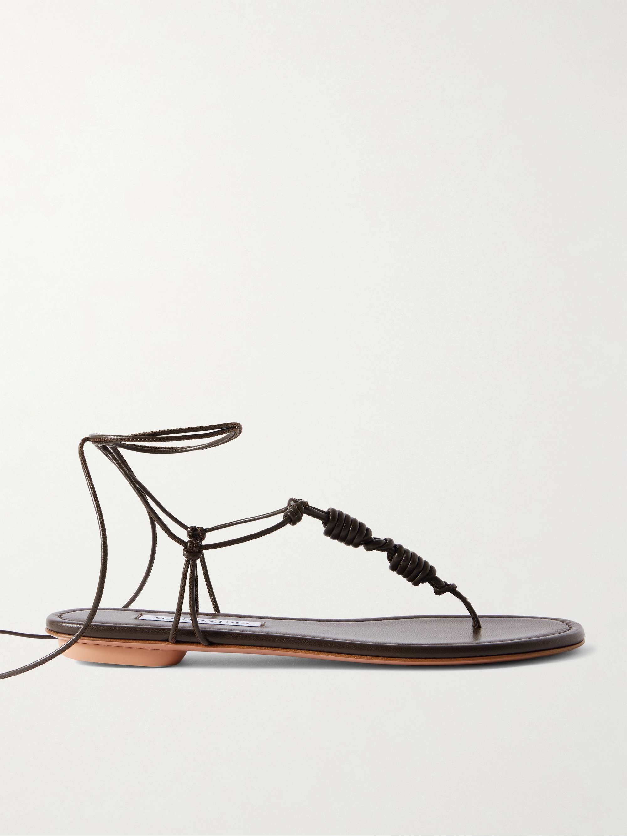 Oaxaca Knotted Leather Sandals