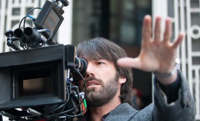 Ben Affleck on the set of "Argo"