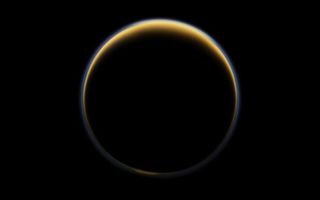 Cassini Toward Night Side of Titan 