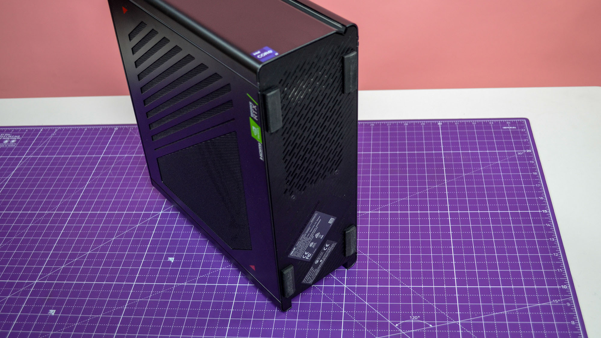 An Asus ROG G22CH on a desk