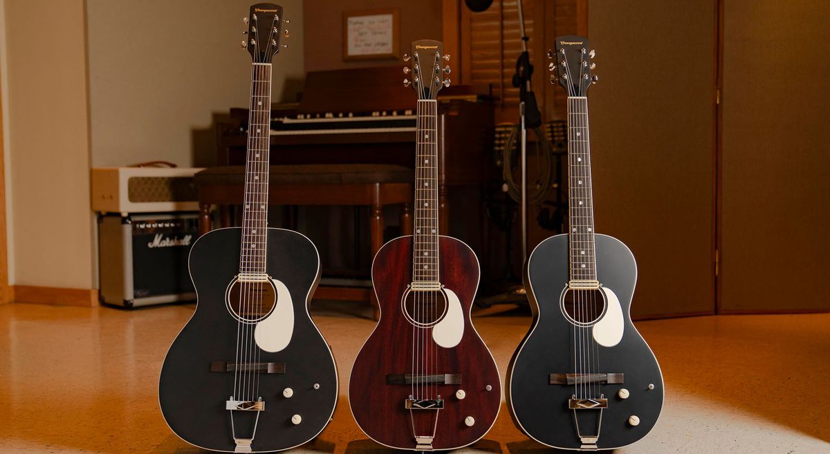 Orangewood Juniper II: the new and improved rubber-bridge acoustic arrives with a refreshed aesthetic that&#039;s still super-vintage, and there&#039;s a Seymour Duncan pickup too.