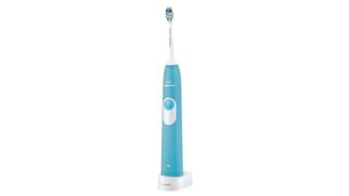 Philips Sonicare 2 Series review: the toothbrush in blue