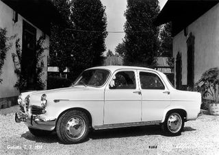 A 1959 Alfa Romeo Giulietta Berlina