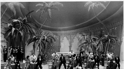 1989 Academy Awards show, Rob Lowe and Snow White singing and dancing during Cocoanut Grove opening