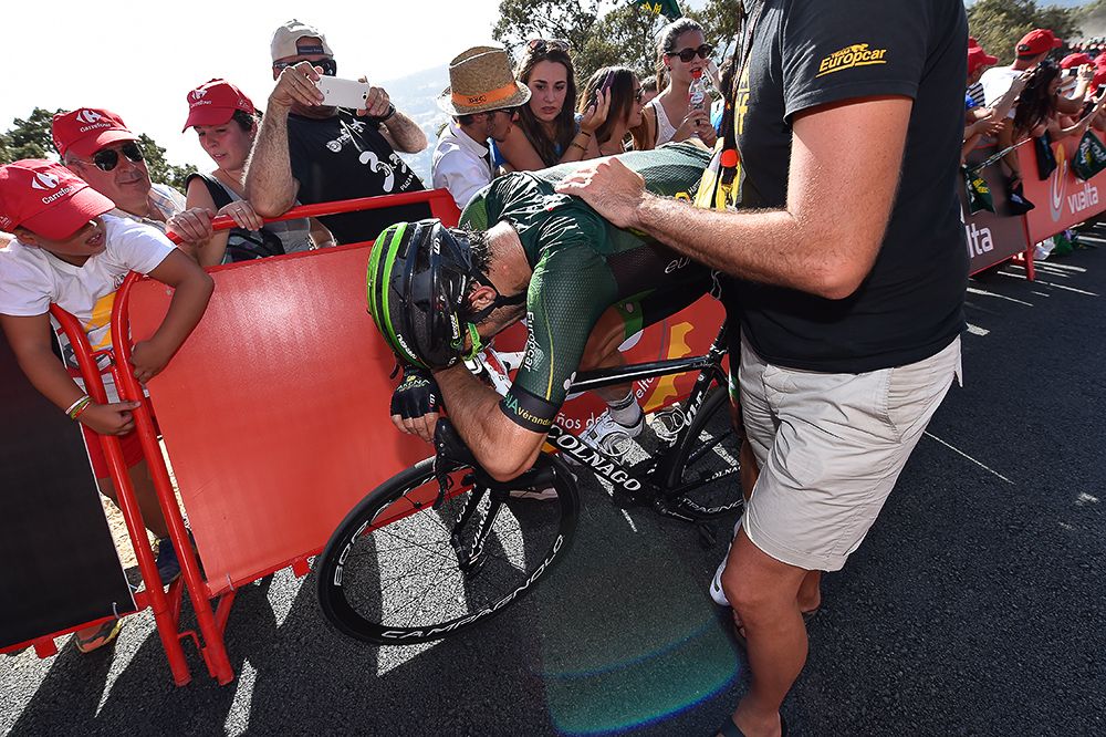 Jerome Cousin (Europcar) after stage 7.