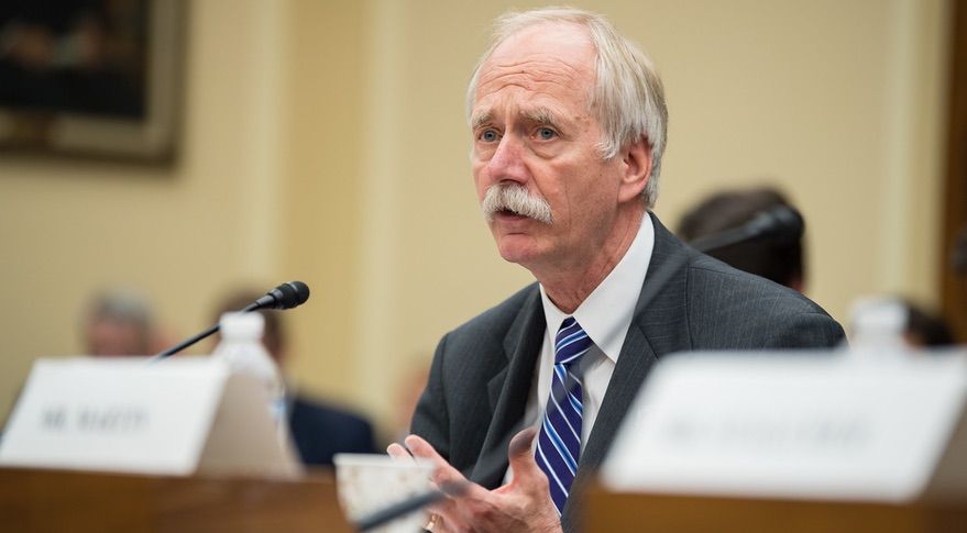 Bill Gerstenmaier, NASA associate administrator for human exploration and operations, testifying at a House hearing July 10. Hours later, NASA Administrator Jim Bridenstine announced Gerstenmaier and another top exploration systems official were being reassigned.