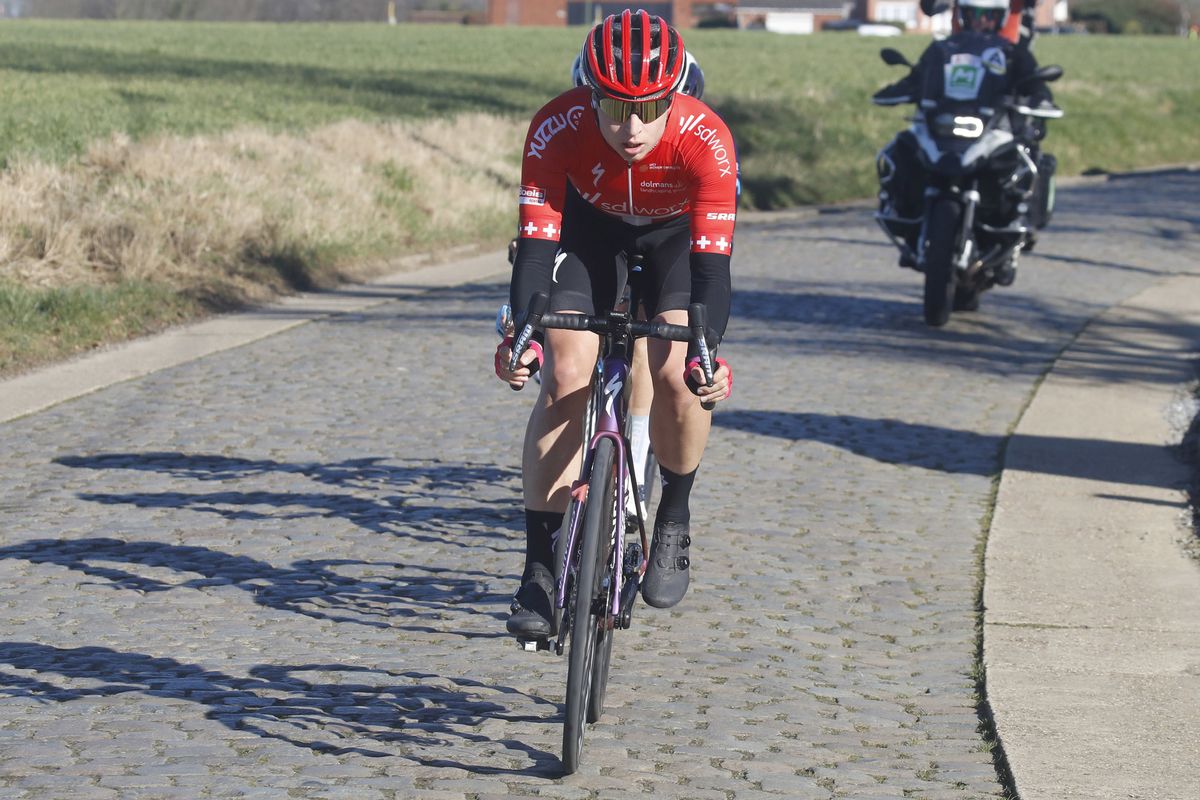 Omloop van het Hageland 2022 - 11th Edition - Tienen - Tielt Winge 128,2 km - 27/02/2022 - Marlen Reusser (SUI - Team SD Worx) - photo Gomez/SprintCyclingAgency&Acirc;&copy;2022