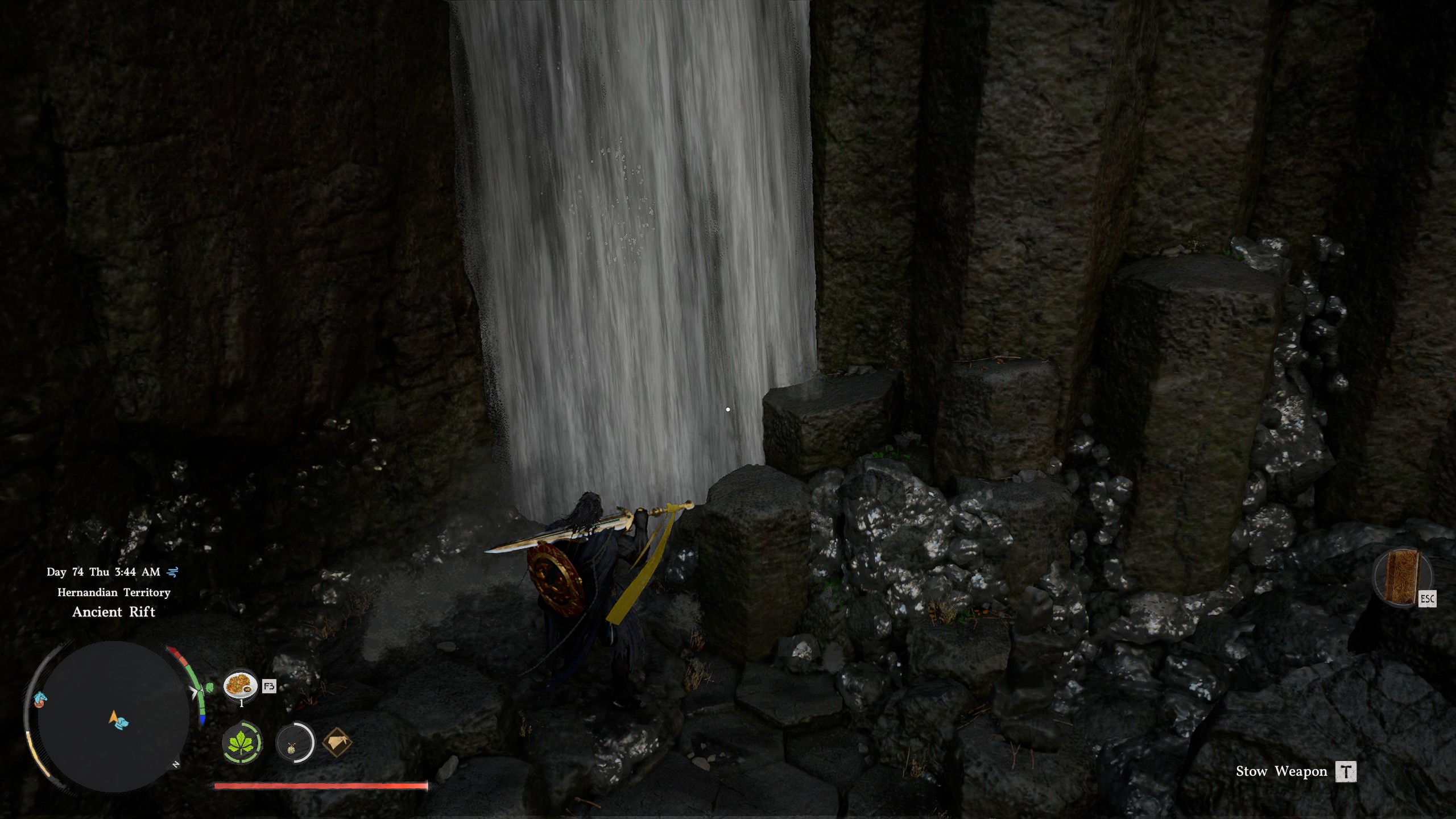 Crimson Desert Vaporwalkers - Waterfall