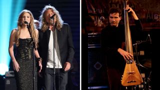 Alison Krauss and Robert Plant onstage at the 51st Annual GRAMMY Awards. Viktor Krauss during 2007 Sundance Film Festival - BMI Song Writers Snowball.