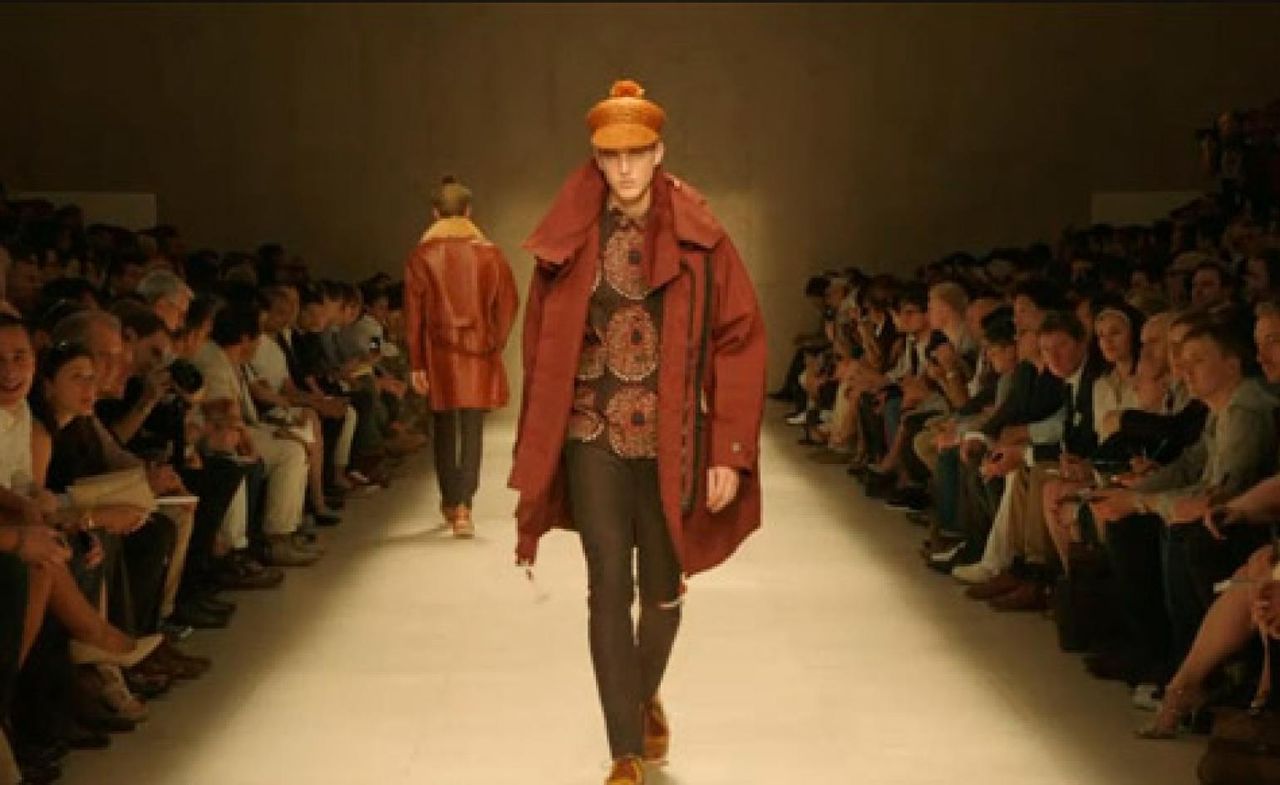 The Burberry Prorsum S/S 2012 Menswear show in Milan