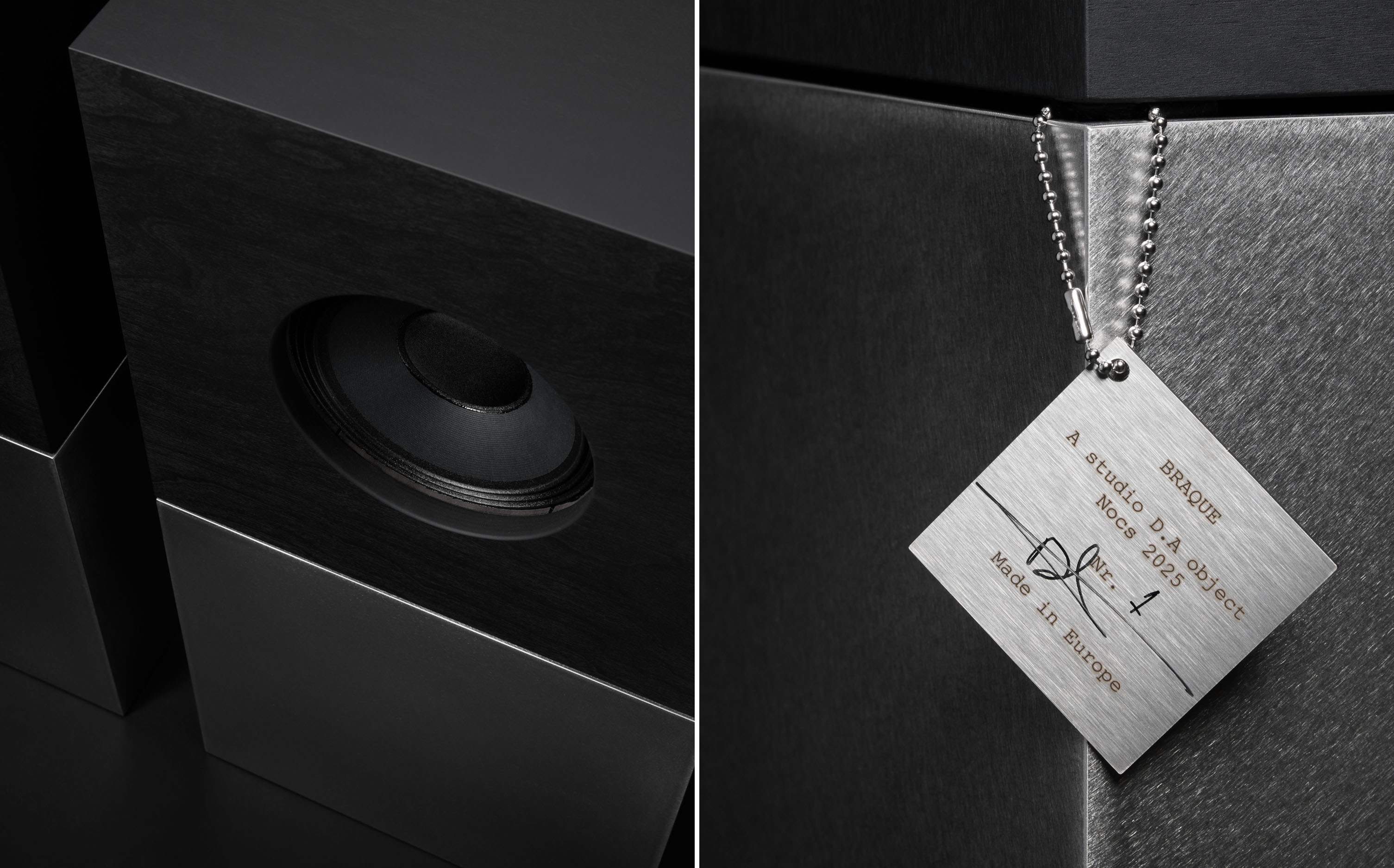 The Braque speakers will be made in a limited edition