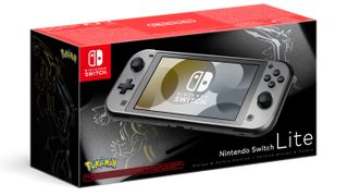 Special edition Nintendo Switch Lite featuring designs based on Pokemon Brilliant Diamond and Shining Pearl remakes