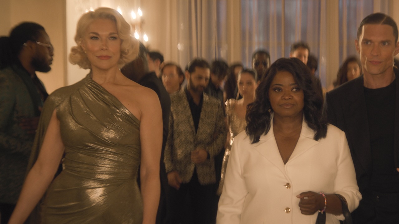 Hannah Waddingham and Octavia Spencer dressed up together in Ride or Die