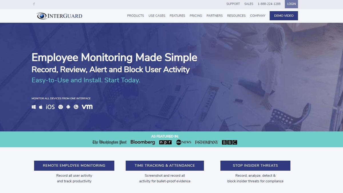 InterGuard employee monitoring software