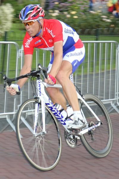 Rabobank's Koos Moerenhout finished the race in sixth.