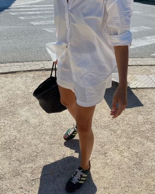 linen shorts outfits