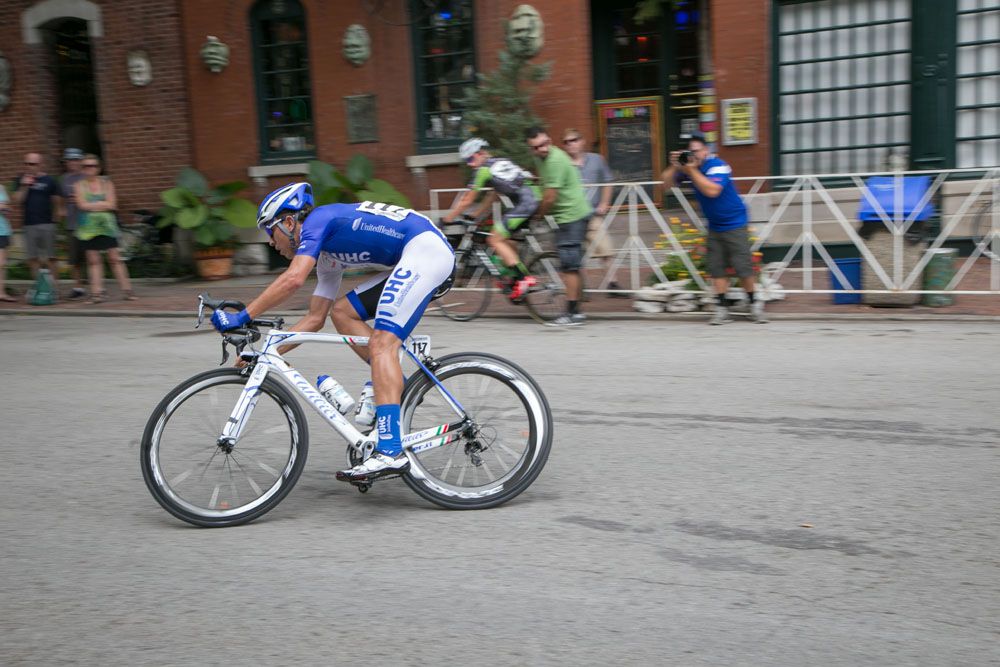 Adrian Hegyvary (UnitedHealthcare) making a move