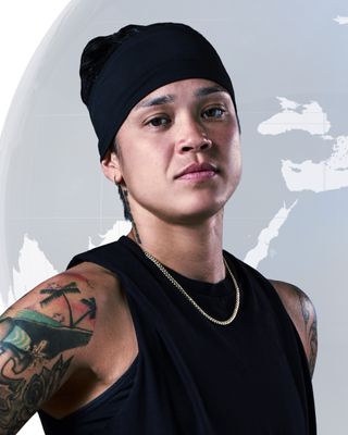 Kaycee Clark in The Challenge: World Championship key art