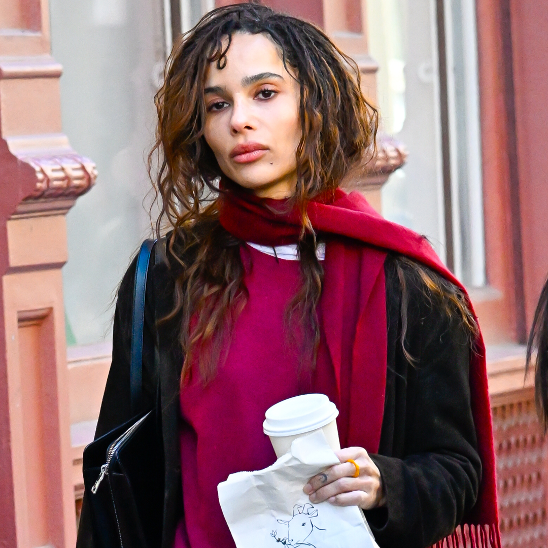 Zo&euml; Kravitz wore Adidas Samba sneakers on the set of Die Alive in New York City