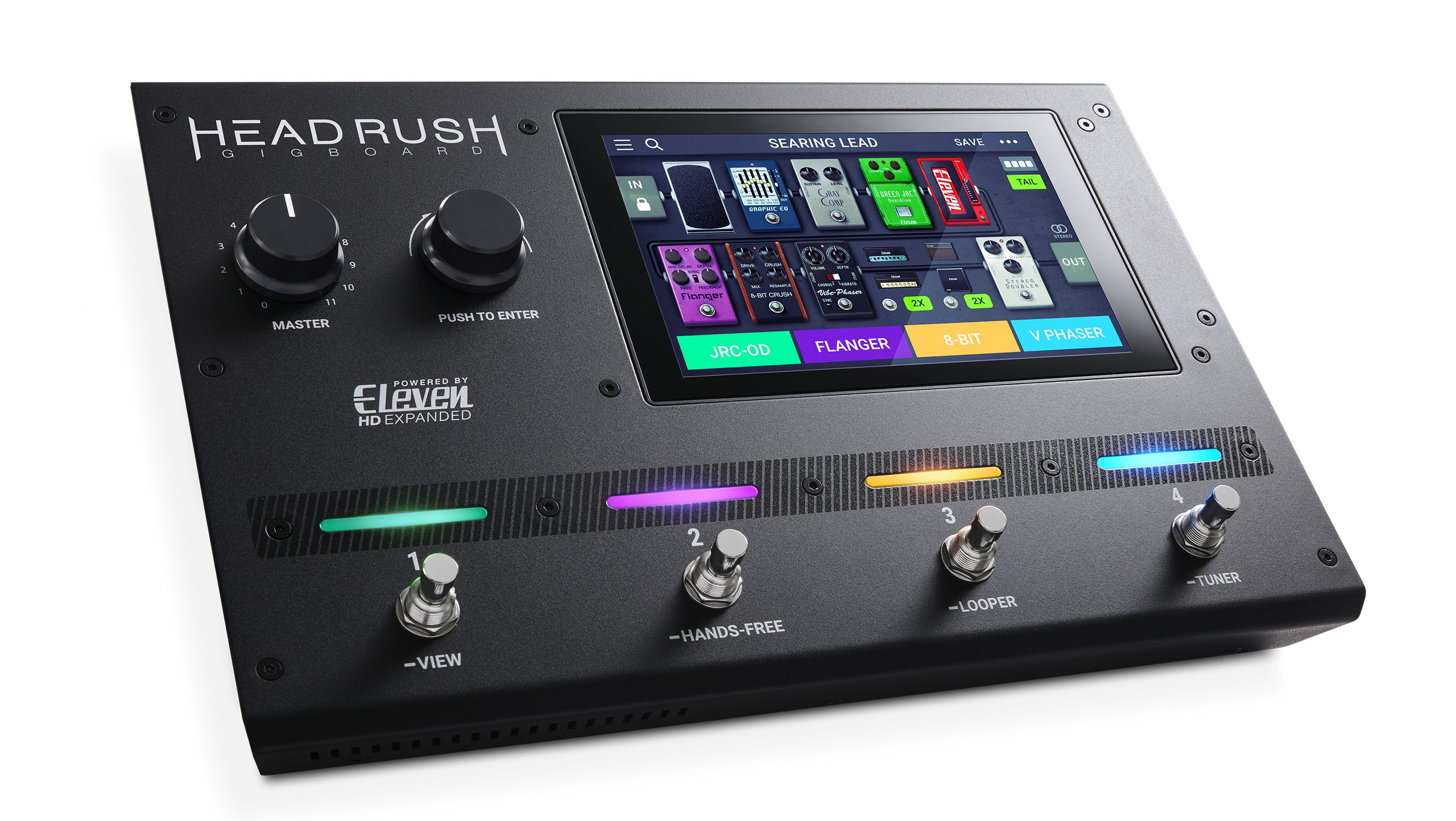 HEAD RUSH マルチエフェクター　Eleven HD EXPANDED Eleven HD Expanded Head Rush Multi Guitar Effects Pedal Board | eBay