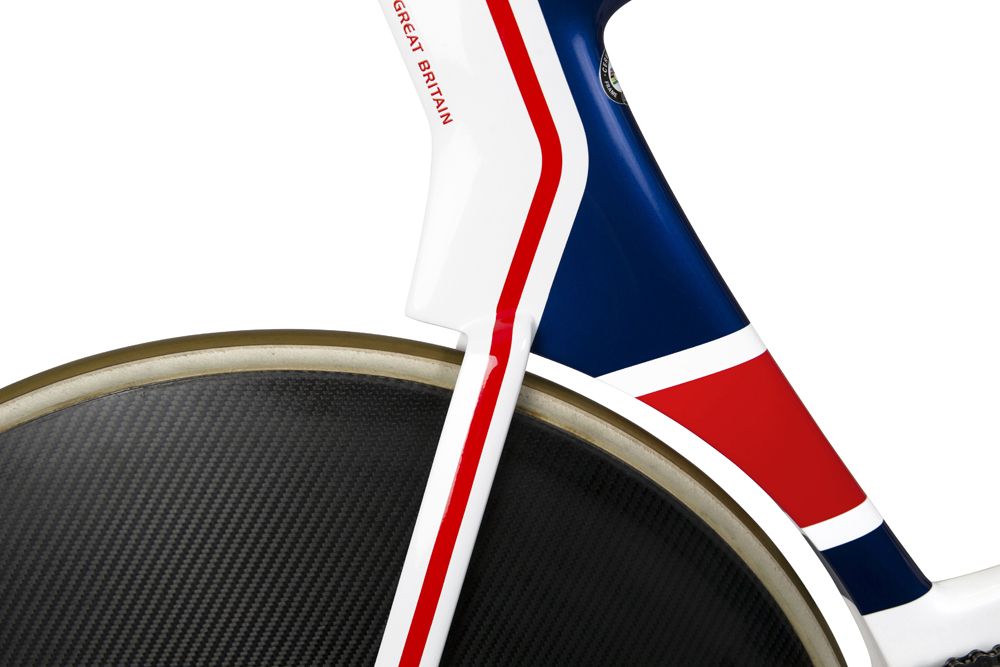 The Cervelo T5GB for Great Britain at the Rio Olympic Games