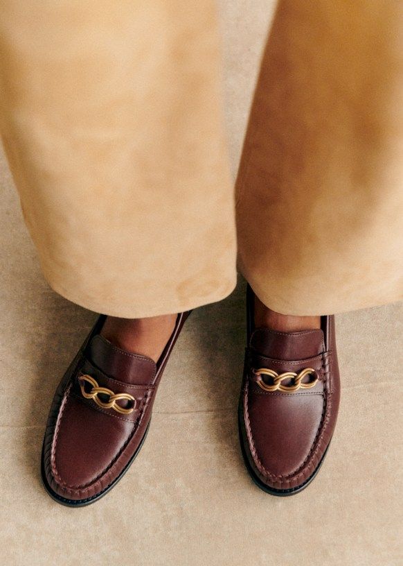 Vicky Loafers - Smooth Black - Bovine Leather - Sézane
