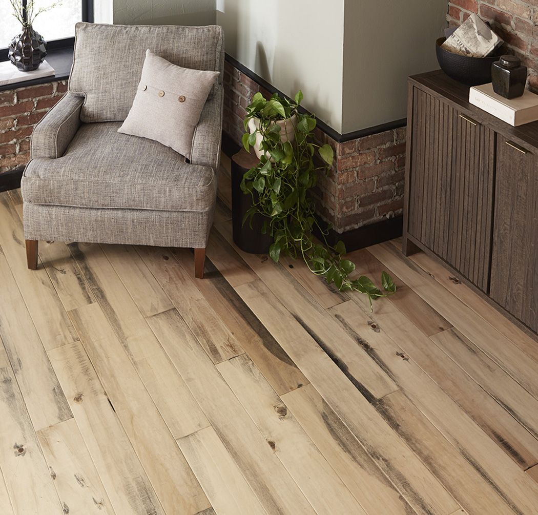 This Walmart flooring gives you a realistic wood look without the