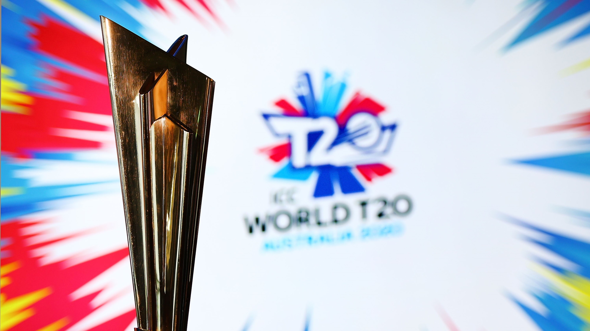 The ICC T20 World Cup Trophy