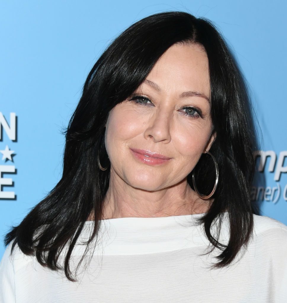 Shannen Doherty attends the 9th Annual American Humane Hero Dog Awards at The Beverly Hilton Hotel on October 05, 2019 in Beverly Hills, California