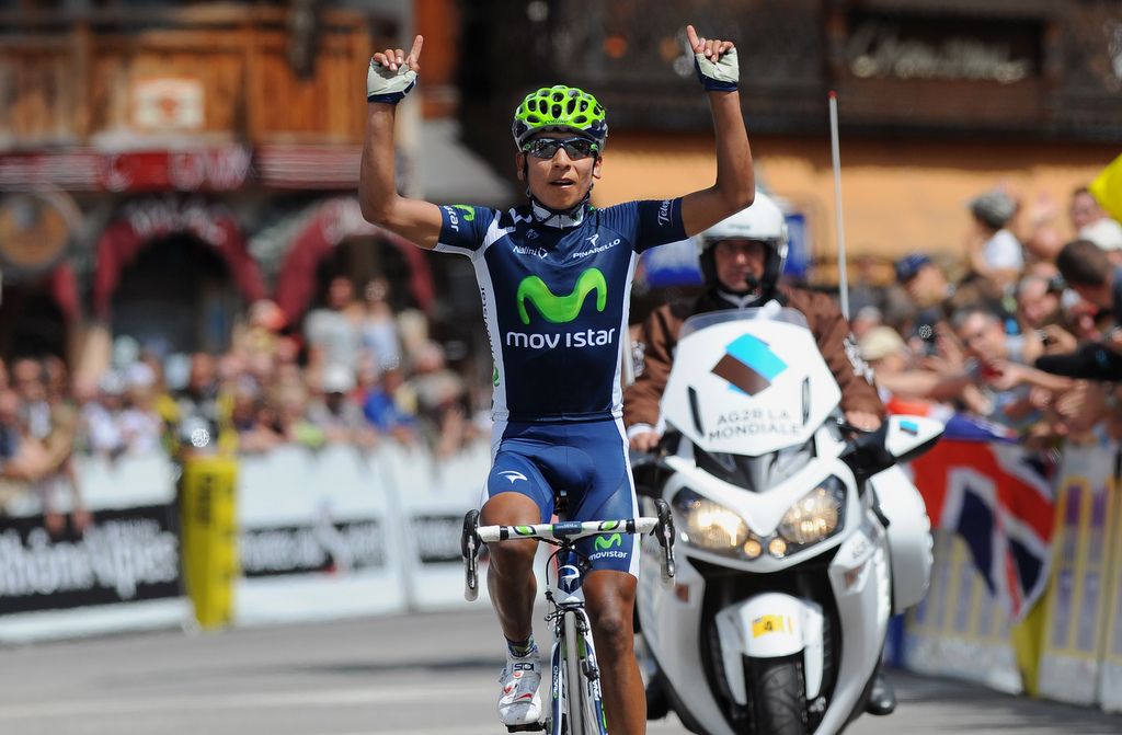 Nairo Quintana's first WorldTour win came in the 2012 Criterium du Dauphine