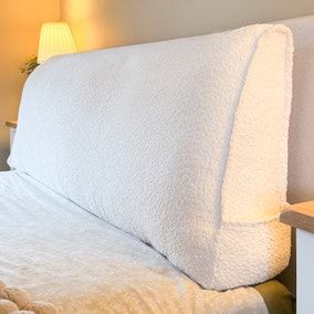 Snug Boucle Headboard Bolster Cushion