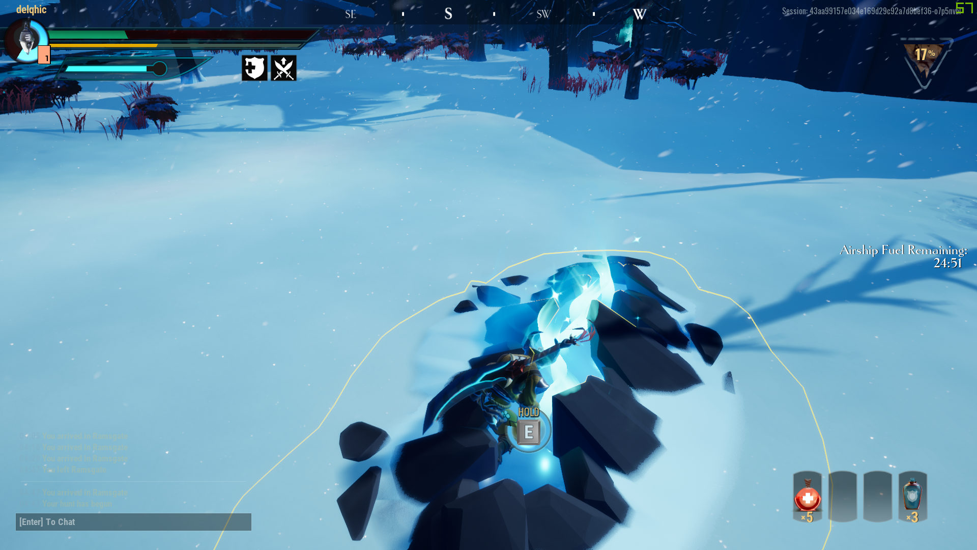 Dauntless cracks