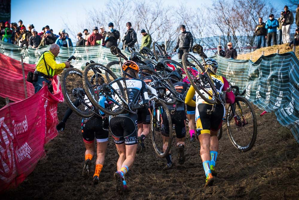 The muddy run up Mt. Krumpit