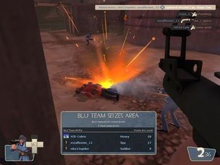 For a game with cartoon-style graphics, TF2 features plenty of juicy, detailed visuals and animation.