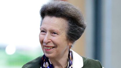 The accessory Princess Anne relies on worn here during a visit in Wellington