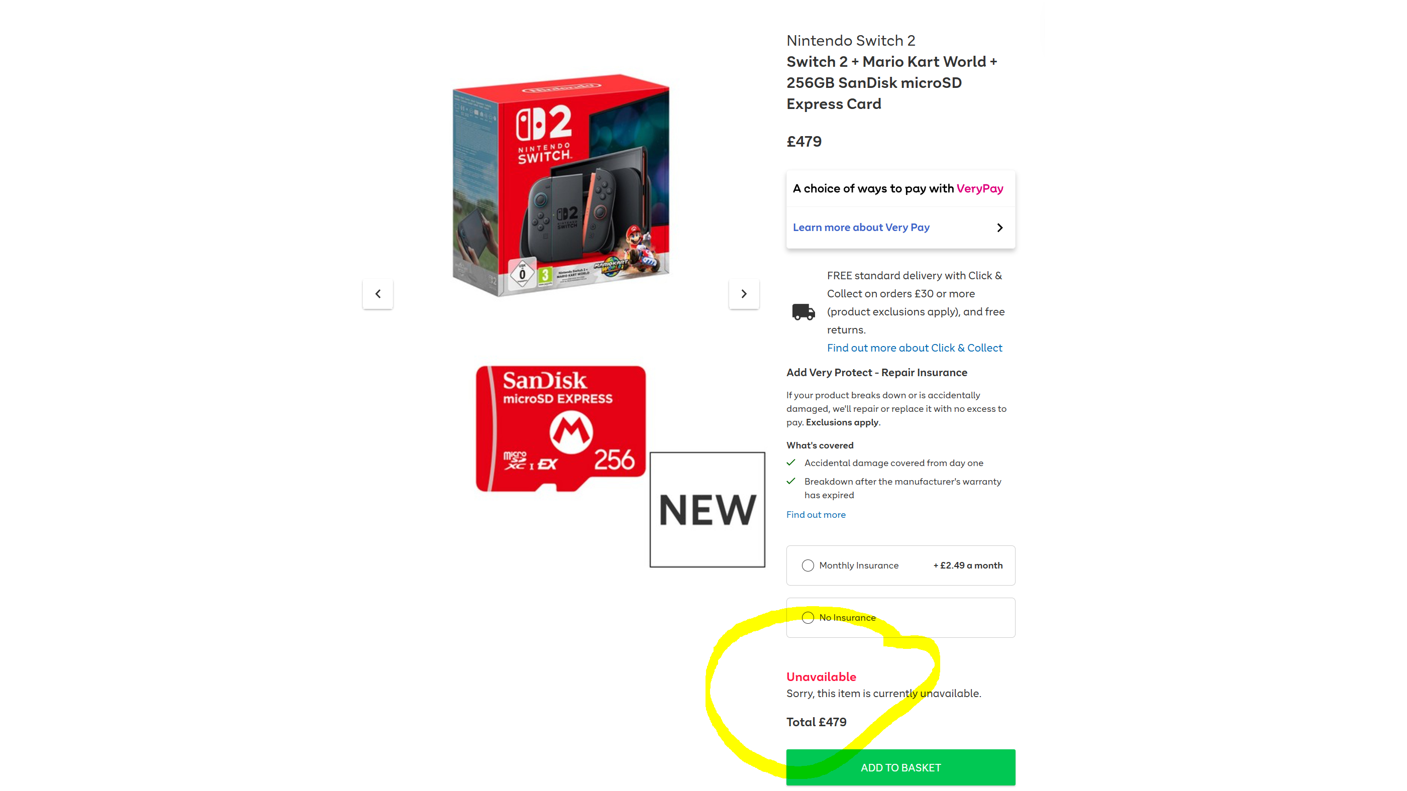 Very Switch 2 pre-orders