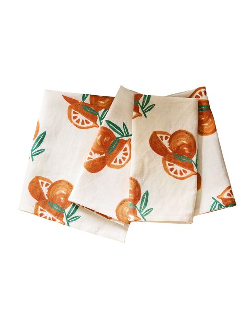 Oranges Napkins, Set of 4