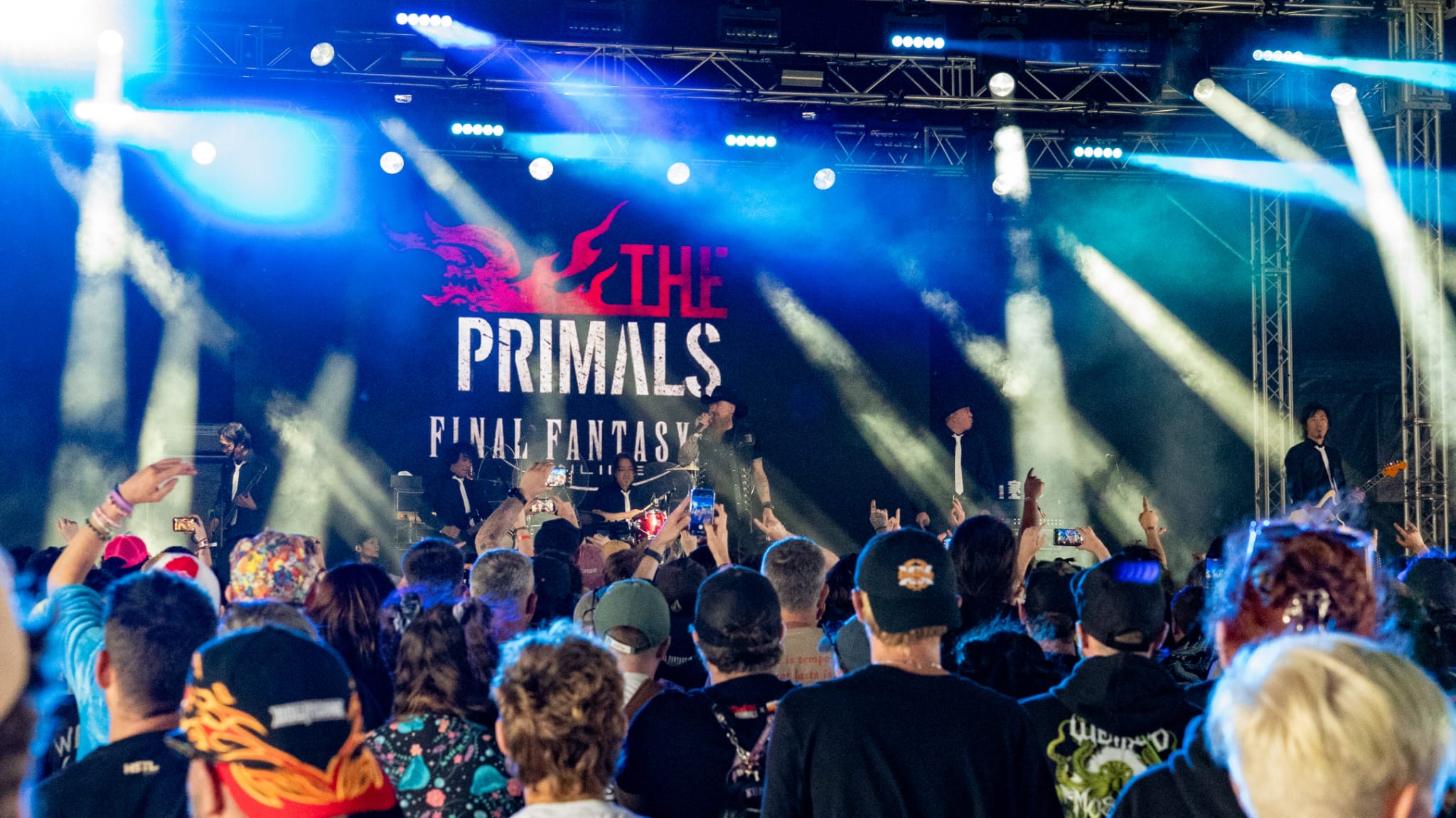The Primals at Download Festival in Lincolnshire, UK.
