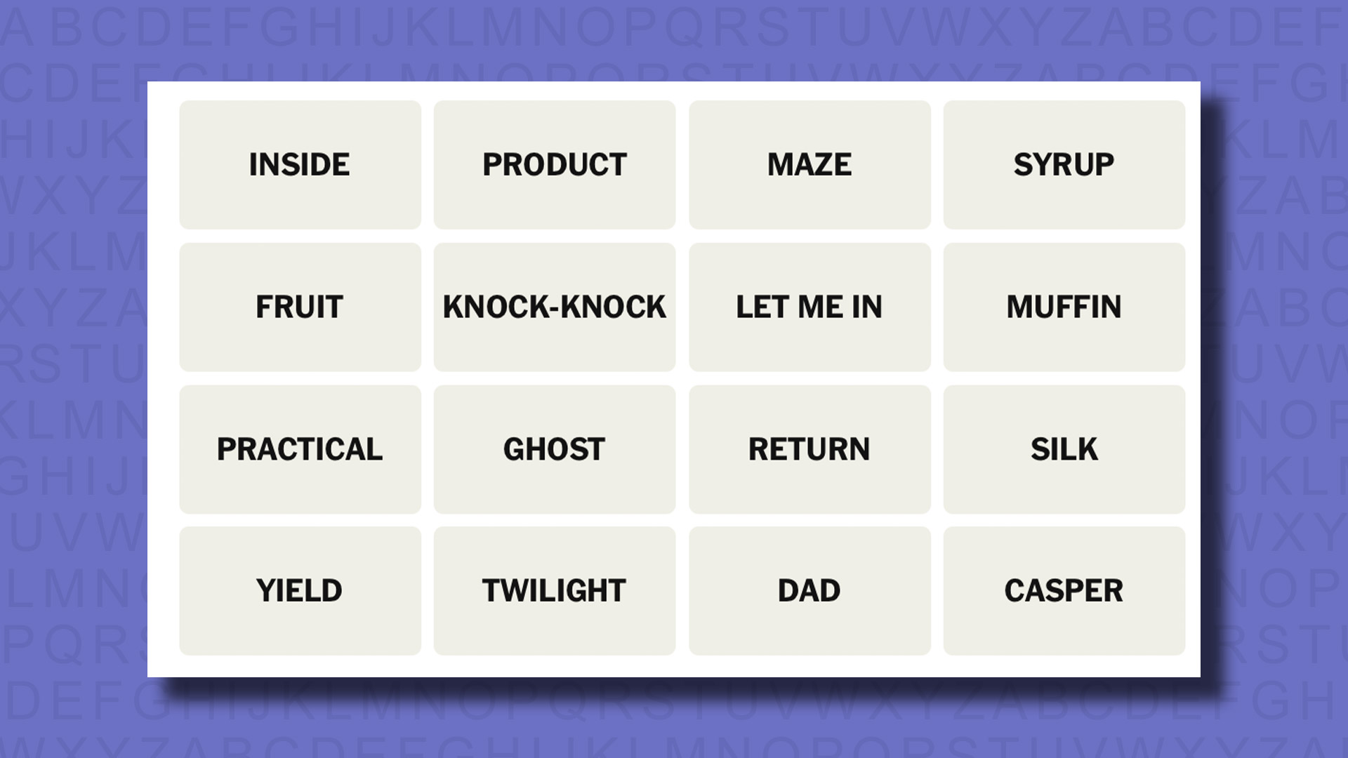 NYT Connections hints for game 790 on a purple background