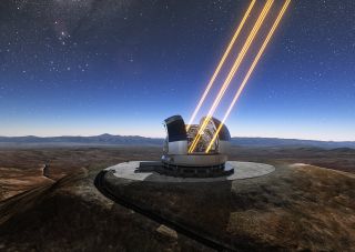 Artist’s rendering of the Extremely Large Telescope.