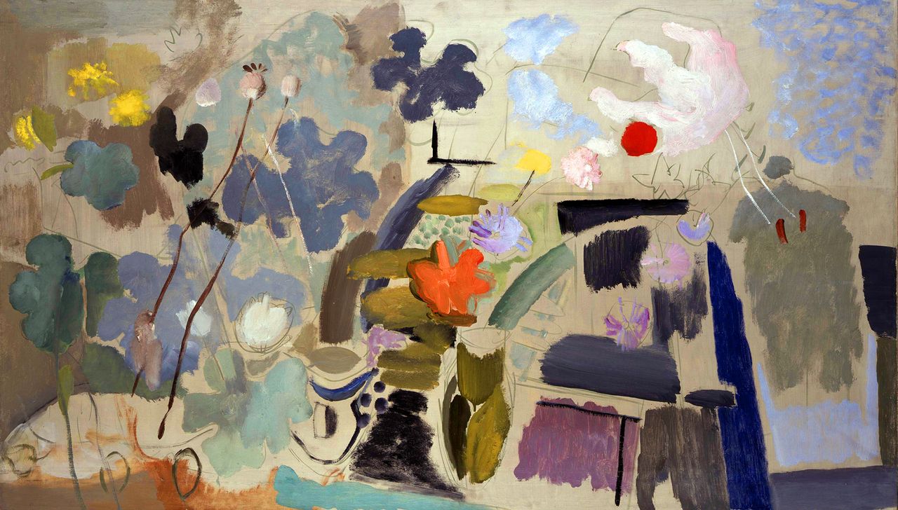 Garden Conservatory by Ivon HItchens. Courtesy of private collection/Estate of Ivon Hitchens