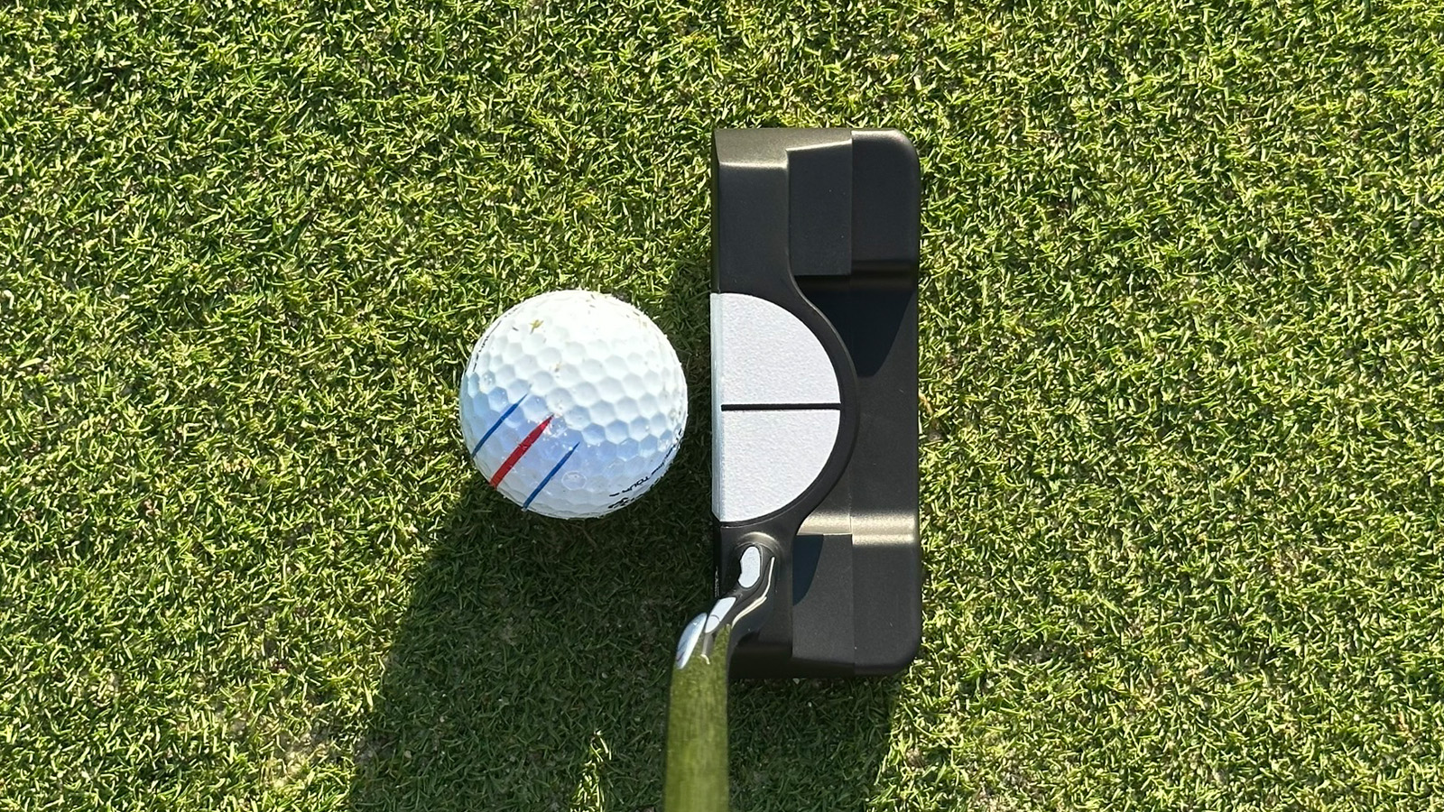 Odyssey Ai-Dual &frac12; Ball Double Wide Putter