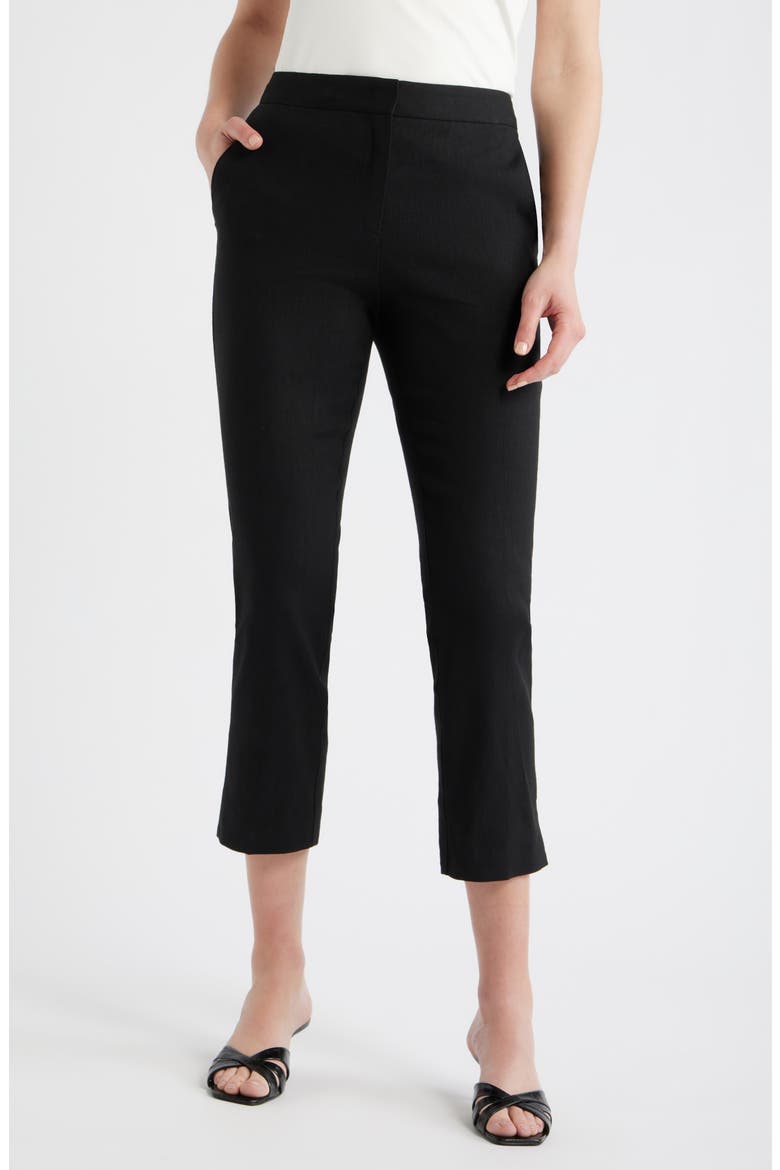 Tapria Slim Fit Crop Pants