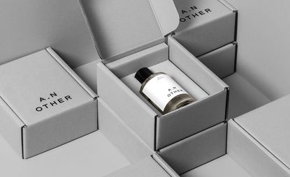 A.N OTHER perfume packaged in minimalist boxes